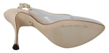 Load image into Gallery viewer, Dolce &amp; Gabbana Elegant Nude Beige Slingback Heels
