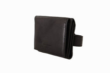 Load image into Gallery viewer, Dolce &amp; Gabbana Elegant Black Leather Multi-Kit Trifold Wallet
