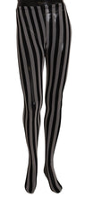 Load image into Gallery viewer, Dolce &amp; Gabbana Black and White Striped Luxury Tights
