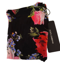 Load image into Gallery viewer, Dolce &amp; Gabbana Floral Noir Nylon Tights - Elegance in Bloom
