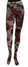 Load image into Gallery viewer, Dolce &amp; Gabbana Elegant Floral Print Mesh Tights
