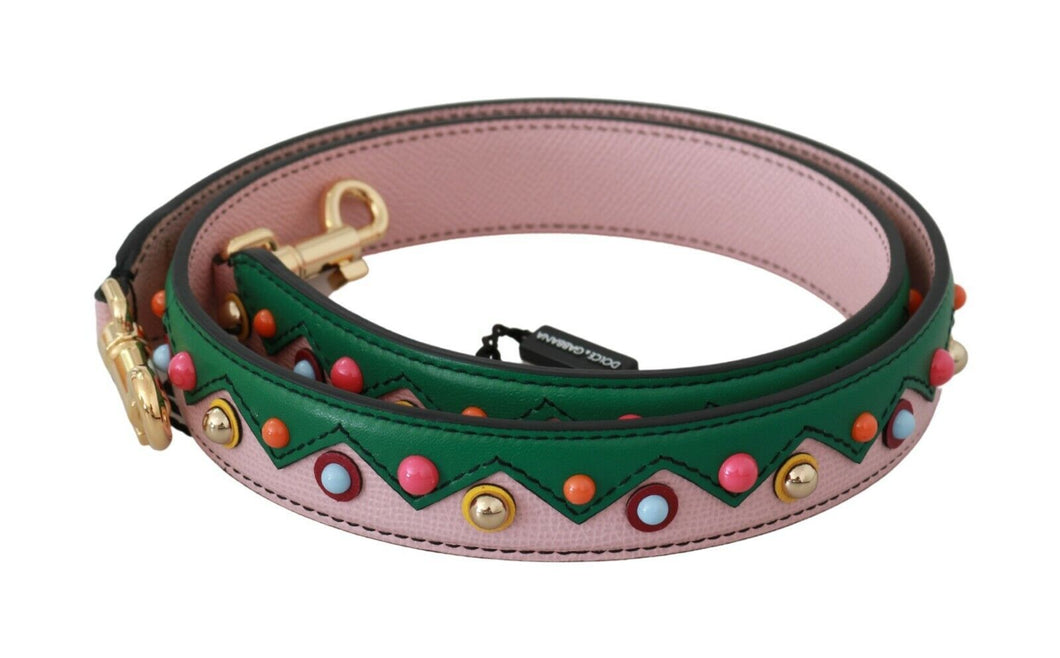 Dolce & Gabbana Elegant Multicolor Leather Shoulder Strap