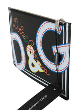 Load image into Gallery viewer, Dolce &amp; Gabbana Elegant Black Leather Coin Wallet
