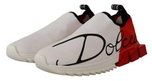 Load image into Gallery viewer, Dolce &amp; Gabbana Elegant Sorrento Sneakers in White
