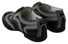 Load image into Gallery viewer, Dolce &amp; Gabbana Elegant Black and White Derby Shoes
