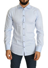 Load image into Gallery viewer, Dolce &amp; Gabbana Elegant Light Blue Slim Fit Dress Shirt
