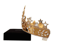 Load image into Gallery viewer, Dolce &amp; Gabbana Elegant Crystal Diadem Tiara – A Regal Touch
