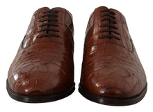 Load image into Gallery viewer, Dolce &amp; Gabbana Elegant Exotic Crocodile Leather Formal Shoes
