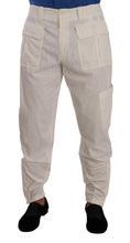 Load image into Gallery viewer, Dolce &amp; Gabbana Elegant Off White Cargo Pants - Regular Fit
