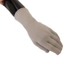 Load image into Gallery viewer, Dolce &amp; Gabbana Elegant Light Gray Cashmere Gloves
