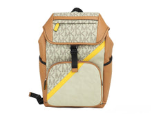 Load image into Gallery viewer, Michael Kors Signature Cooper Sport Flap Chino Large Backpack Bookbag Bag
