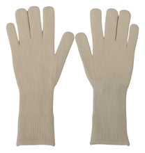 Load image into Gallery viewer, Dolce &amp; Gabbana Elegant White Cashmere Gloves
