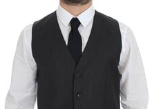 Load image into Gallery viewer, Dolce &amp; Gabbana Gray Wool Formal Dress Vest Gilet Weste
