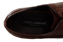 Load image into Gallery viewer, Dolce &amp; Gabbana Elegant Exotic Crocodile Leather Formal Shoes
