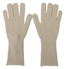 Load image into Gallery viewer, Dolce &amp; Gabbana Elegant White Cashmere Gloves
