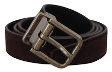 Load image into Gallery viewer, Dolce &amp; Gabbana Elegant Italian Leather Belt with Metal Buckle
