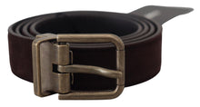 Load image into Gallery viewer, Dolce &amp; Gabbana Elegant Italian Leather Belt with Metal Buckle
