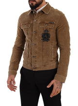 Load image into Gallery viewer, Dolce &amp; Gabbana Elegant Corduroy Logo Jacket
