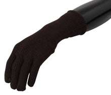 Load image into Gallery viewer, Dolce &amp; Gabbana Elegant Silk Cashmere Brown Gloves
