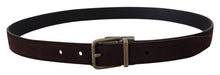 Load image into Gallery viewer, Dolce &amp; Gabbana Elegant Italian Leather Belt with Metal Buckle
