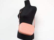 Load image into Gallery viewer, Michael Kors Jet Set Travel Medium Sherbert Leather Oval Camera Crossbody Bag
