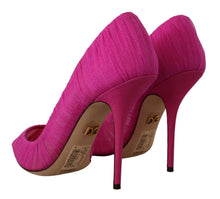 Load image into Gallery viewer, Dolce &amp; Gabbana Elegant Pink Tulle Mesh Heels Pumps
