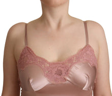 Load image into Gallery viewer, Dolce &amp; Gabbana Elegant Pink Lace Maxi Bodycon Dress
