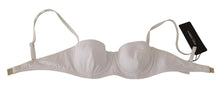 Load image into Gallery viewer, Dolce &amp; Gabbana Chic White Nylon Balconette Bra
