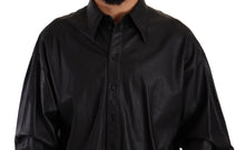 Load image into Gallery viewer, Dolce &amp; Gabbana Elegant Black Leather Jacket
