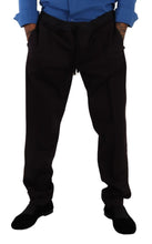 Load image into Gallery viewer, Dolce &amp; Gabbana Elegant Burgundy Cotton Joggers
