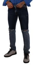 Load image into Gallery viewer, Dolce &amp; Gabbana Chic Slim Fit Tattered Denim
