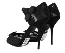 Load image into Gallery viewer, Dolce &amp; Gabbana Elegant Mesh Ankle Strap High Heels Pumps
