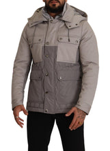 Load image into Gallery viewer, Dolce &amp; Gabbana Elegant Lightweight Gray Windbreaker Jacket
