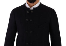 Load image into Gallery viewer, Dolce &amp; Gabbana Elegant Dark Grey Alpaca Blend Jacket
