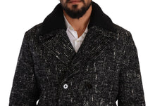 Load image into Gallery viewer, Dolce &amp; Gabbana Chic Double Breasted Wool Blend Overcoat
