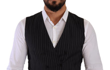 Load image into Gallery viewer, Dolce &amp; Gabbana Elegant Striped Double-Breasted Dress Vest
