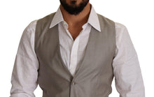 Load image into Gallery viewer, Dolce &amp; Gabbana Elegant Single Breasted Dress Vest in Beige
