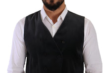 Load image into Gallery viewer, Dolce &amp; Gabbana Elegant Grey Double-Breasted Dress Vest
