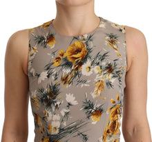 Load image into Gallery viewer, Dolce &amp; Gabbana Elegant Floral Sheath Mini Dress
