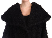 Load image into Gallery viewer, Dolce &amp; Gabbana Sleek Runway Fur Cape Trench Jacket
