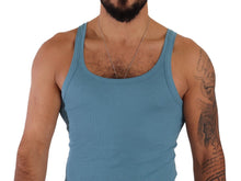 Load image into Gallery viewer, Dolce &amp; Gabbana Elegant Blue Round Neck Tank Top
