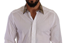 Load image into Gallery viewer, Dolce &amp; Gabbana Elegant Gold Cotton Dress Shirt
