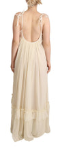 Load image into Gallery viewer, Elegant Off White A-Line Floor Length Dress
