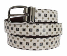 Load image into Gallery viewer, Dolce &amp; Gabbana Elegant Baroque Silk Tie &amp; Leather Belt Set
