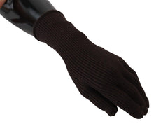 Load image into Gallery viewer, Dolce &amp; Gabbana Elegant Silk Cashmere Brown Gloves
