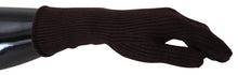 Load image into Gallery viewer, Dolce &amp; Gabbana Elegant Silk Cashmere Brown Gloves
