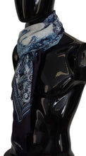 Load image into Gallery viewer, Dolce &amp; Gabbana Blue Printed Men Neck Wrap Shawl Scarf
