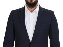 Load image into Gallery viewer, Dolce &amp; Gabbana Elegant Dark Blue Slim Fit Wool Blazer
