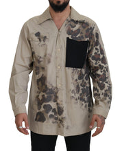 Load image into Gallery viewer, Dolce &amp; Gabbana Beige Cotton Button-Down Casual Shirt
