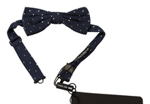 Load image into Gallery viewer, Dolce &amp; Gabbana Elegant Silk Bow Tie in Dark Blue
